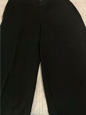 Banana Republic Black Wide-Leg Pants